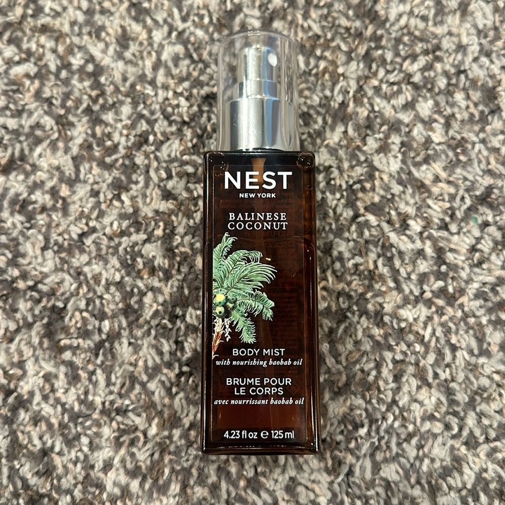 NEST Balinese Coconut Body Mist with nourishing baobab oil